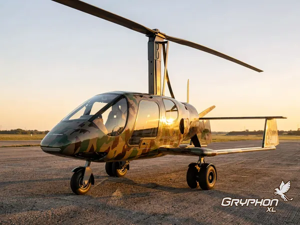 Prototype Gyrocopter Visualisations for Aviation Company project image
